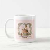 Marie Antoinette in het roze Koffiemok (Links)