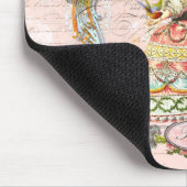 Marie Antoinette in het roze Muismat (Hoek)