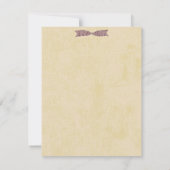 Marie Antoinette ~ Invitations (Dos)