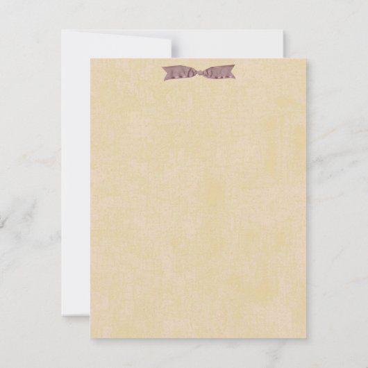 Marie Antoinette ~ Invitations (Dos)