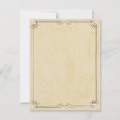 Marie Antoinette ~ Invitations (Dos)