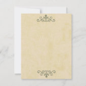 Marie Antoinette ~ Invitations (Dos)