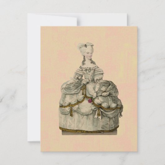 Marie Antoinette ~ Invitations (Devant)