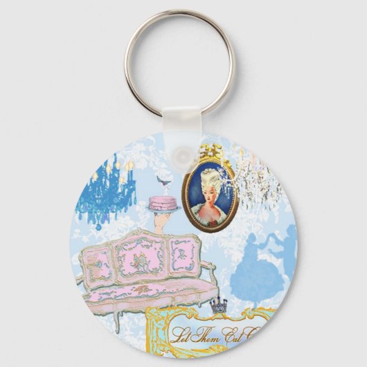 Marie Antoinette Keyring Sleutelhanger (Voorkant)