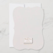 Marie Antoinette Kleine Aardbei Uitnodigingen (Achterkant)