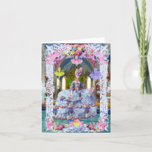 Marie Antoinette Koningin van Frankrijk Laat ons t Aankondiging