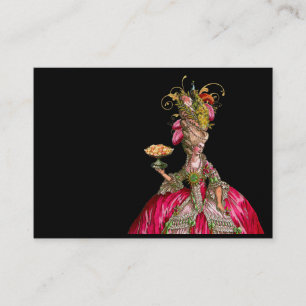 Marie Antoinette laat hen Visitekaartjes eten