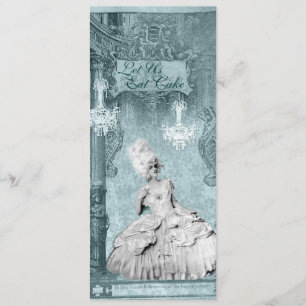 Marie Antoinette laat ons uitnodigingen tot het et