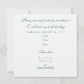 Marie Antoinette Laat ze cake eten Kaart (Achterkant)