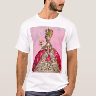 Marie Antoinette laat ze de tepel eten T-shirt