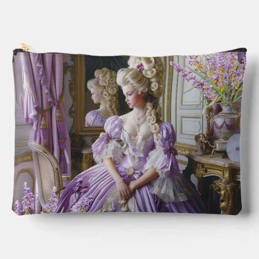 Marie Antoinette lavender Queen pouch (L) Etui (Voorkant)