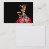 Marie Antoinette leur laisse manger des Cartes de  (Devant / Derrière)