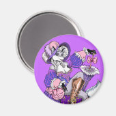 Marie Antoinette Magnet Magneet (Voorkant / Achterkant)