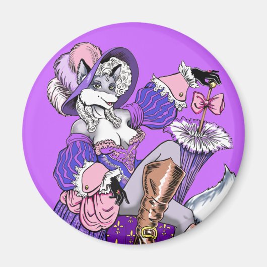 Marie Antoinette Magnet Magneet (Voorkant)