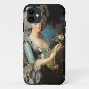 Marie Antoinette met Roos 1783 iPhone 11 Hoesje