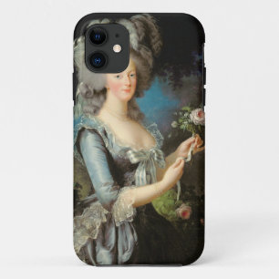 Marie Antoinette met Roos 1783 iPhone 11 Hoesje