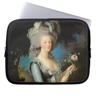 Marie Antoinette met Roos 1783 Laptop Sleeve