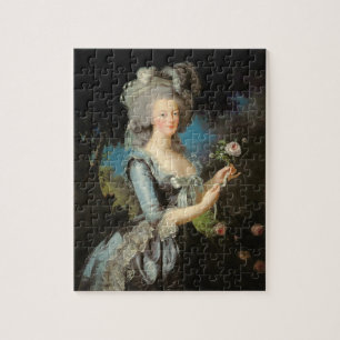Marie Antoinette met Roos 1783 Legpuzzel