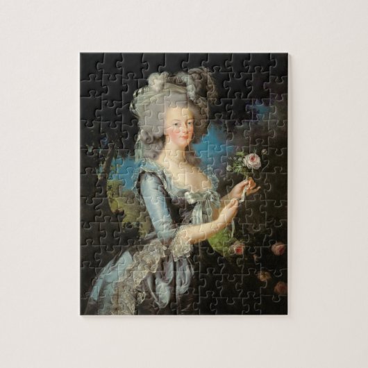 Marie Antoinette met Roos 1783 Legpuzzel (Verticaal)