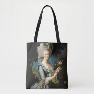Marie Antoinette met Roos 1783 Tote Bag