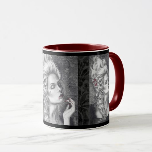 Marie Antoinette Mok Rococo Mok Gothische Mok (Voorkant rechts)