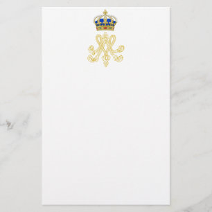 Marie Antoinette Monogram Briefpapier