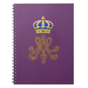 Marie Antoinette Monogram Notitieboek