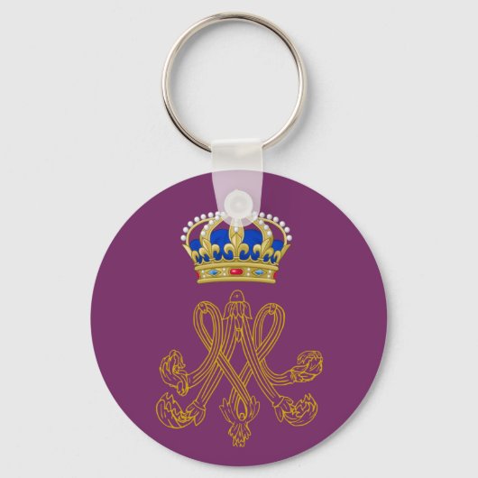Marie Antoinette Monogram Sleutelhanger (Voorkant)