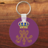 Marie Antoinette Monogram Sleutelhanger (Voorkant)