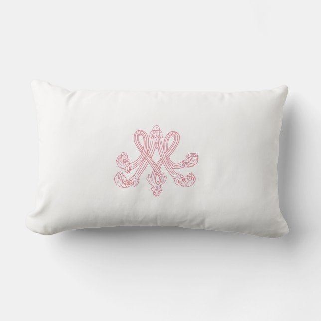Marie Antoinette – Monogramm – Monogram initials Kussen (Voorkant)