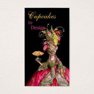 Marie Antoinette paon et gâteau