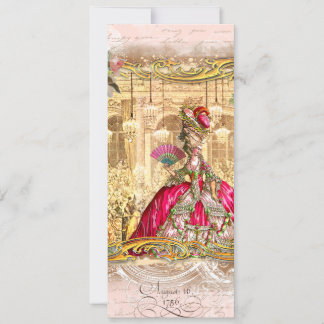 Marie Antoinette Pink Party in Versailles Kaart