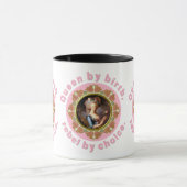 Marie Antoinette Pink Queen Roses Mug (Centre)