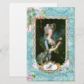 Marie Antoinette Pink Roses n Lace (Voorkant / Achterkant)