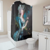 Marie Antoinette Portrait Douchegordijn (In situ)