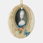 Marie Antoinette Portrait Ornement de Noël (Droite)