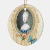 Marie Antoinette Portrait Ornement de Noël (Gauche)