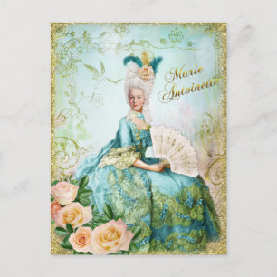 Marie Antoinette Portret Briefkaart Smaragdtuin