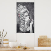 Marie Antoinette Poster Rococo Poster Versailles (Keuken)