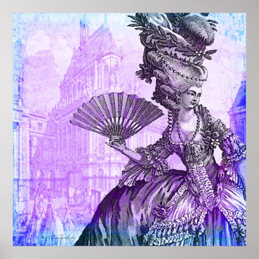 Marie Antoinette Purple Haze Lg. Affiche (Devant)