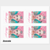 Marie Antoinette Queen Bee merci les autocollants (Feuille)