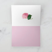 Marie Antoinette Redoute Flowers Carte de voeux (Intérieur)