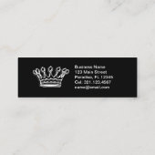 Marie Antoinette Robe Extravagante ~ Carte de visi (Dos)