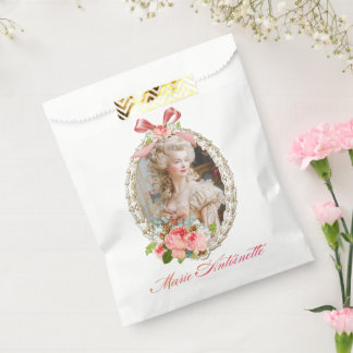 Marie Antoinette rose bouquet Bedankzakje