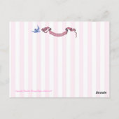 Marie Antoinette Tea bij Trianon Briefkaart (Achterkant)