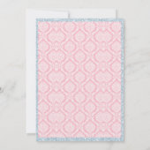 Marie Antoinette Tea Party Kaart (Achterkant)