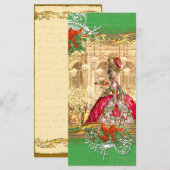 Marie Antoinette Tea Party Versailles Kerstmis (Voorkant / Achterkant)