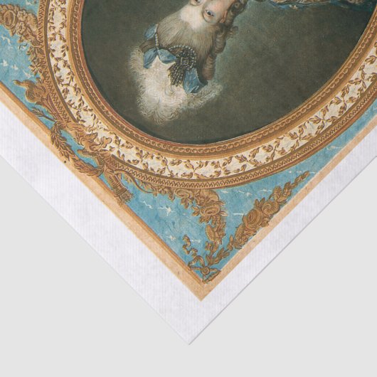 Marie Antoinette Tissue Paper Tissuepapier (Detail)