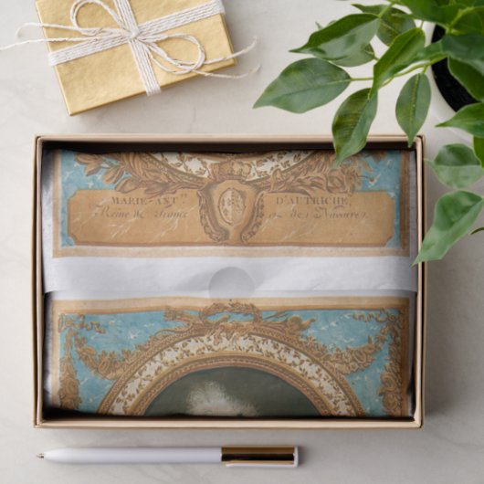 Marie Antoinette Tissue Paper Tissuepapier (Geschenk)