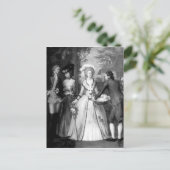 Marie-Antoinette van Habsbourg-Lorraine Briefkaart (Staand voorkant)